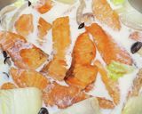 鮭と白菜のクリーム煮作り方7写真