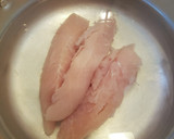 簡単！ササミの塩昆布ゴマ油和え作り方1写真