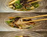 美味ドレ青じそ青ドレ長芋とモズクの春雨サ作り方2写真