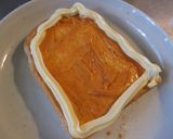 満腹☆コチュジャン☆キャベツトースト作り方1写真