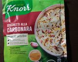 カルボナーラ　Knorr作り方1写真