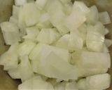 鶏もも肉とさつまいものミルクスープ作り方3写真
