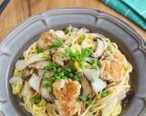 とろ旨♡白子のごま味噌パスタ作り方7写真
