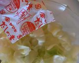 キャベツ芯の胡麻和え♡作り方2写真
