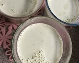 濃厚な牛乳で！抹茶のミルクゼリー作り方2写真