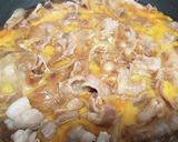 すき焼きのタレで簡単！豚バラ肉の卵とじ作り方6写真
