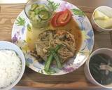 給食の「和風ハンバーグ」♡鶏豚ヘルシー作り方7写真