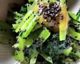 小松菜.辛子酢味噌タレで!厨房ばあばぁ!作り方1写真