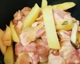 鶏肉の野菜炒め●鶏肉とジャガイモの炒め煮作り方3写真