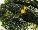 毎日のしろごはん●ふりかけ海苔たまごはん作り方2写真