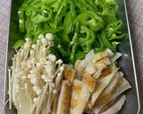 ピーマンとちくわのきんぴら風♪作り方1写真