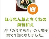 ほうれん草とちくわの海苔和え作り方9写真