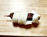 ミイラロールサンド♪キャラ弁ハロウィンも作り方10写真