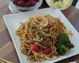 洋風イタリアン焼きそば☆ミニトマト作り方5写真