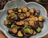 生姜香るめんつゆの茄子オクラおつまみ☆作り方6写真