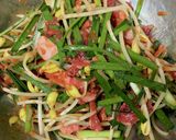 ☆韓国風混ぜごはんの焼き生春巻き☆作り方3写真