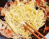 ふわとろたまごのオム焼きそば!作り方2写真
