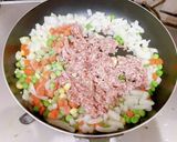焼きチーズカレーパスタ作り方2写真