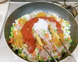 焼きチーズカレーパスタ作り方3写真