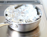 コク旨でご飯に合う【里芋と豚のごま味噌煮作り方4写真