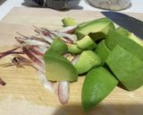 アボカドと茗荷のあえもの作り方1写真