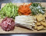 あおさとたっぷり野菜の和風スープ作り方1写真