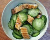 穴子と胡瓜の酢の物　あざく作り方4写真