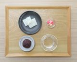 介護食　おしるこ（やわらかお餅入り）作り方1写真