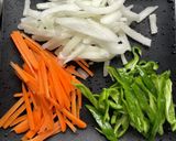 豚こま肉で、王道チャプチェ作り方3写真