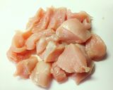 簡単✿ 鶏むね肉の 生姜 ポン酢煮✿作り方1写真