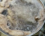 基本の煮干しとゲンコツのWラーメンスープ作り方5写真
