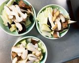 肉無豆腐簡単きな粉味噌ラーメン味野菜炒め作り方11写真