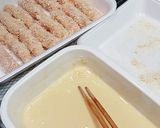 豚ロース薄切り肉で☆くるくるトンカツ作り方2写真