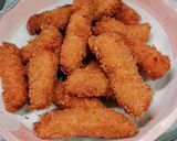 豚ロース薄切り肉で☆くるくるトンカツ作り方4写真