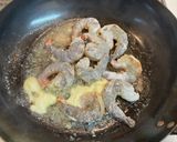 エビと野菜のマヨカレー炒め作り方4写真