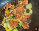 エビと野菜のマヨカレー炒め作り方6写真