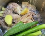 基本の煮干しとゲンコツのWラーメンスープ作り方7写真