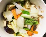 肉無豆腐簡単コク旨梅ポン味野菜炒め作り方14写真