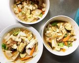 肉無豆腐簡単コク旨梅ポン味野菜炒め作り方16写真