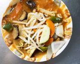 レンジ簡単きな粉洋風焼きそば味甘酢酢豚作り方13写真
