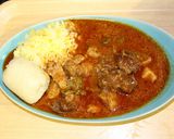 肉入りコンソメスープ　Maggi作り方8写真
