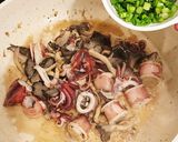 ボイルイカとヒラタケ炒め作り方9写真