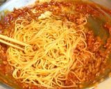 焼肉のタレとトマトジュースでミートスパ作り方7写真