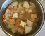 豚汁の豚肉は厚揚げで☆厚汁作り方11写真