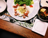 お父さんが作った✨ウインナーの花の卵焼き作り方7写真