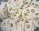 豚とれんこんのコックリ甘辛炒め作り方3写真