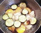 さつまいもとなすのかんたん味噌汁作り方5写真
