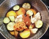 さつまいもとなすのかんたん味噌汁作り方6写真