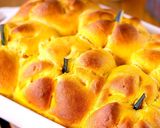 作業時間5分！捏ねないパンプキンパン作り方5写真