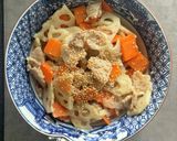 塩胡麻きんぴら作り方3写真